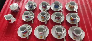 Juego de café del Barcelona