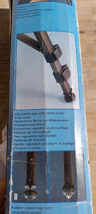 Trípode profesional cámara video