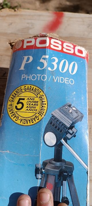 Trípode profesional cámara video