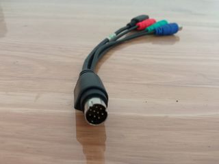 Cable S-VIDEO 9 Pines a 3 RCA y S-VIDEO