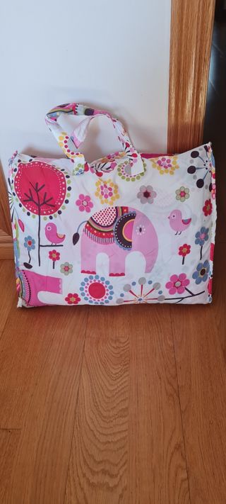 Colcha reversible