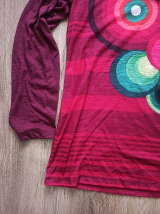 Camiseta manga larga Desigual roja