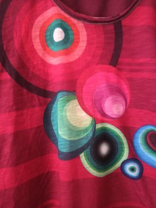 Camiseta manga larga Desigual roja