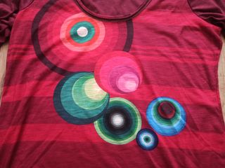 Camiseta manga larga Desigual roja