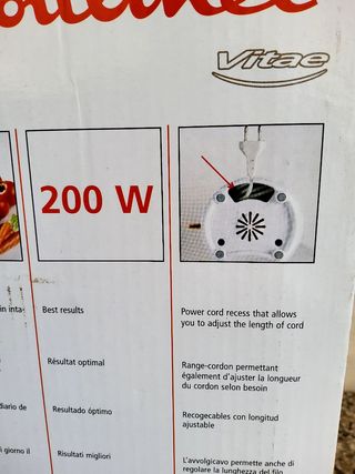 Licuadora Moulinex Vitae blanca