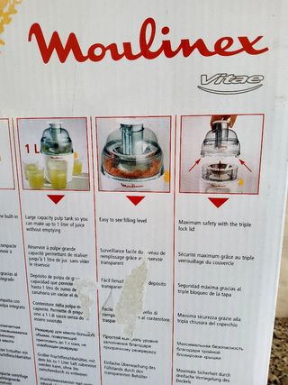 Licuadora Moulinex Vitae blanca
