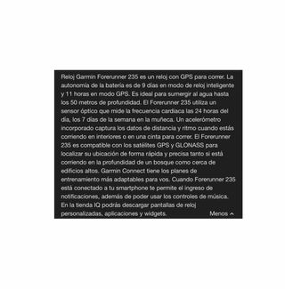 Reloj Garmin Forerunner 235