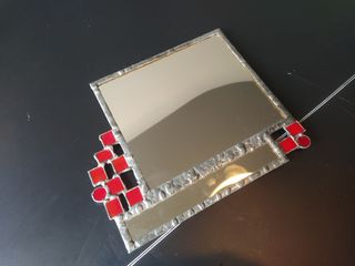 Espejo artesano para mesa