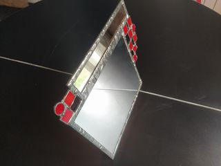 Espejo artesano para mesa