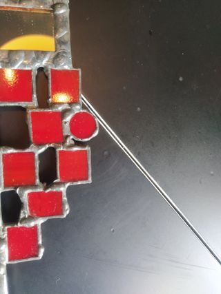 Espejo artesano para mesa