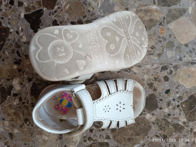 Lote zapatos varias tallas bebe