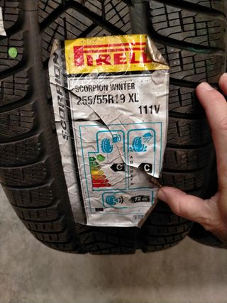 Neumáticos Pirelli Scorpion Winter 255/55/19 XL 