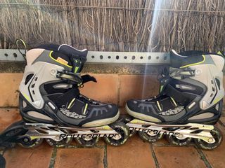Patines ROLLERBLADE con protecciones y bolsa 