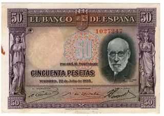 50 Pesetas 1935