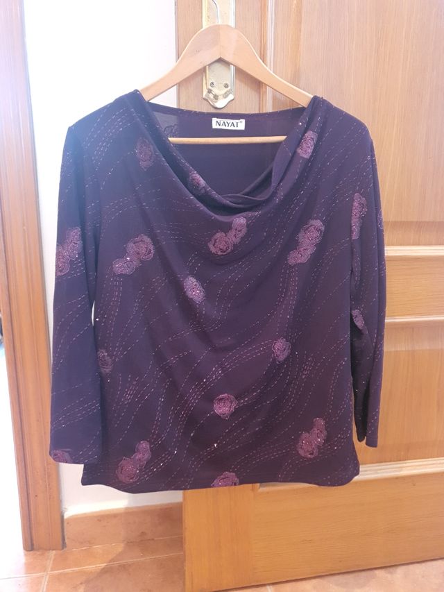 Blusa fiesta señora