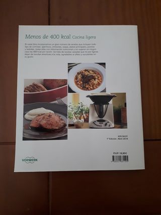 Libro Thermomix Menos de 400 kcal