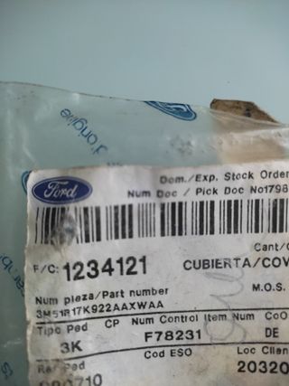 Tapa del parachoques trasero del C Max