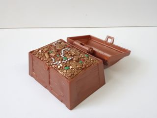 COFRE DE TESORO PARA JUEGO DE PIRATAS