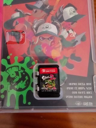 Nintendo switch Splatoon 2 Nuevo