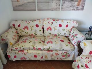 Dos tresillos de tres y de dos plazas