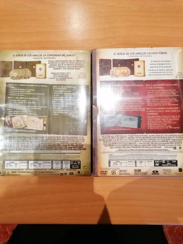 Señor de los anillos v extendida