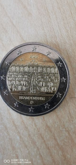 Moneda Alemania 2020 ceca G