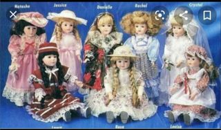 Colección muñecas porcelana Arte Galery