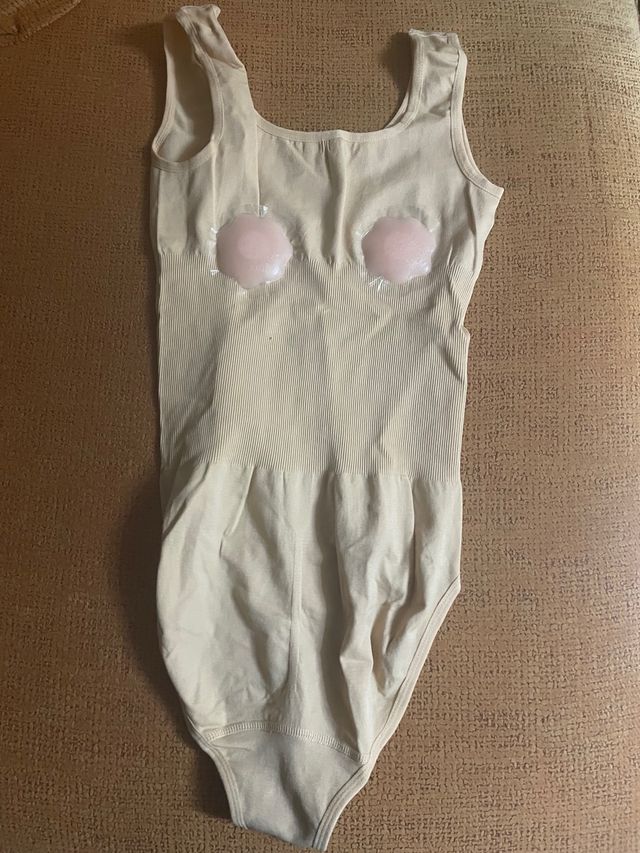 bodie mujer talla XS/S M/L XL/XXL 3XLcon pezoneras