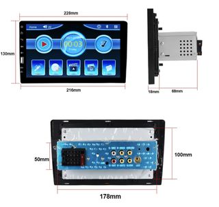 Car multimedia player full HD para coche