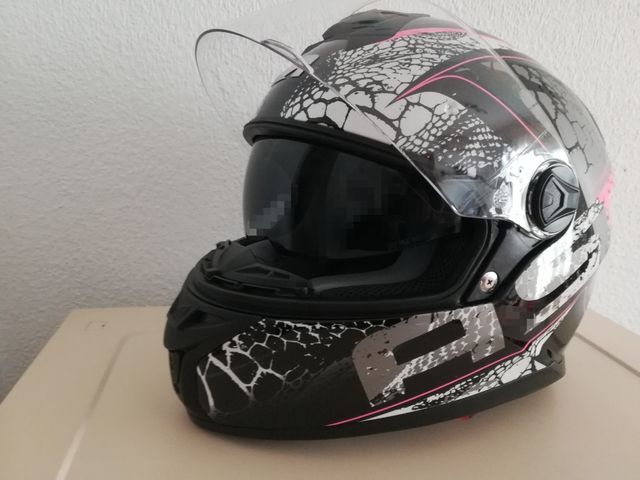 Casco de moto talla xs