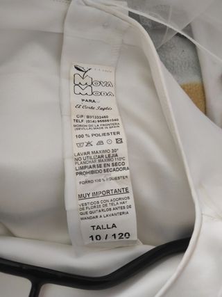 Vestido de comunion