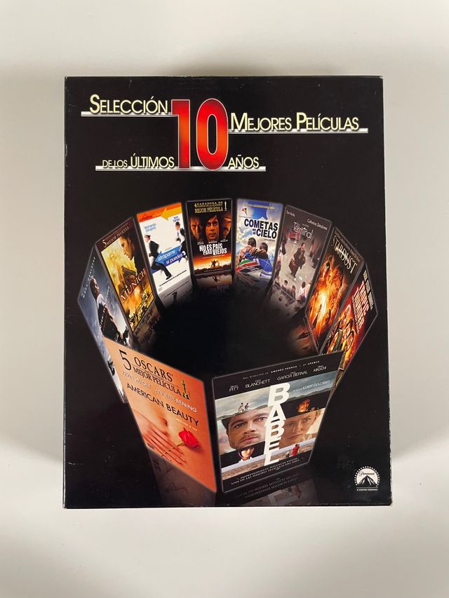 Colección DVDs #7 Las 10 mejores películas 10 años