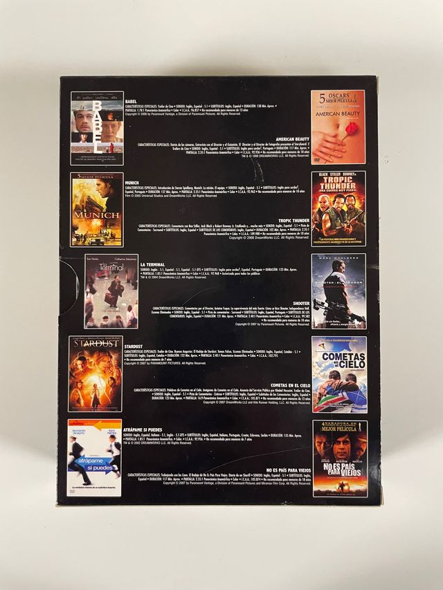 Colección DVDs #7 Las 10 mejores películas 10 años