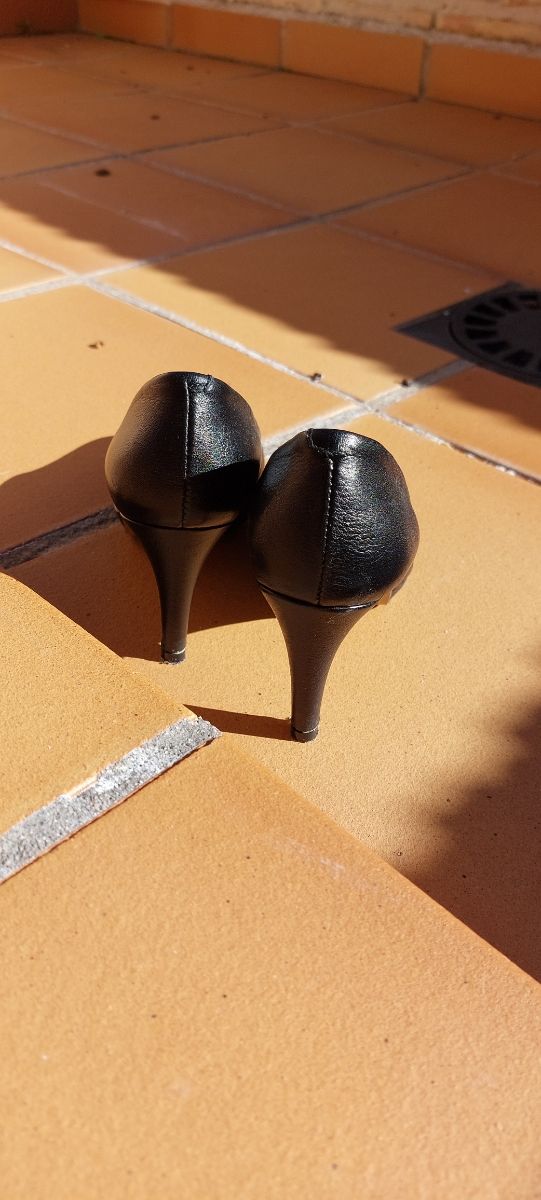 Zapatos piel negro