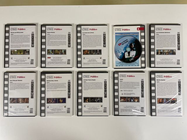 Colección DVDs #6 Cine Público