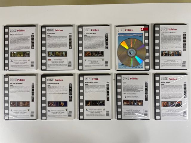 Colección DVDs #6 Cine Público