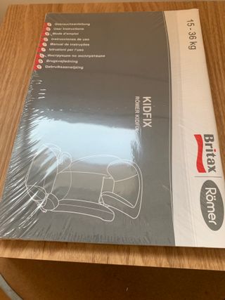 Silla de Coche Britax Romer KidFix 15-36 Kg Isofix