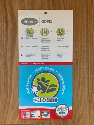 Silla de Coche Britax Romer KidFix 15-36 Kg Isofix