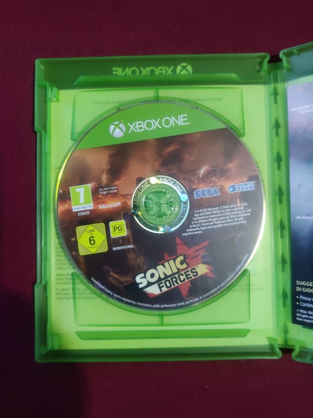 Sonic forces xboxone edizione bonus