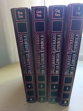 Libros , diccionario español 