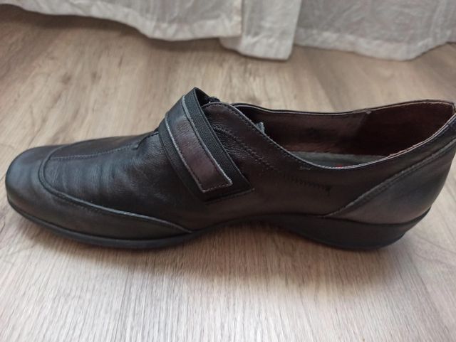 Zapatos de piel Dorking negros 41