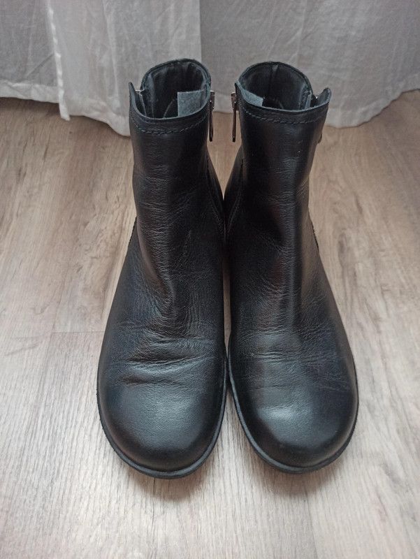 Botines de piel cremallera María Jaén talla 41