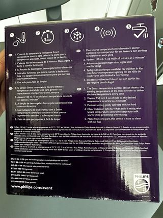 Calientabiberones rápido Philips Avent Premium