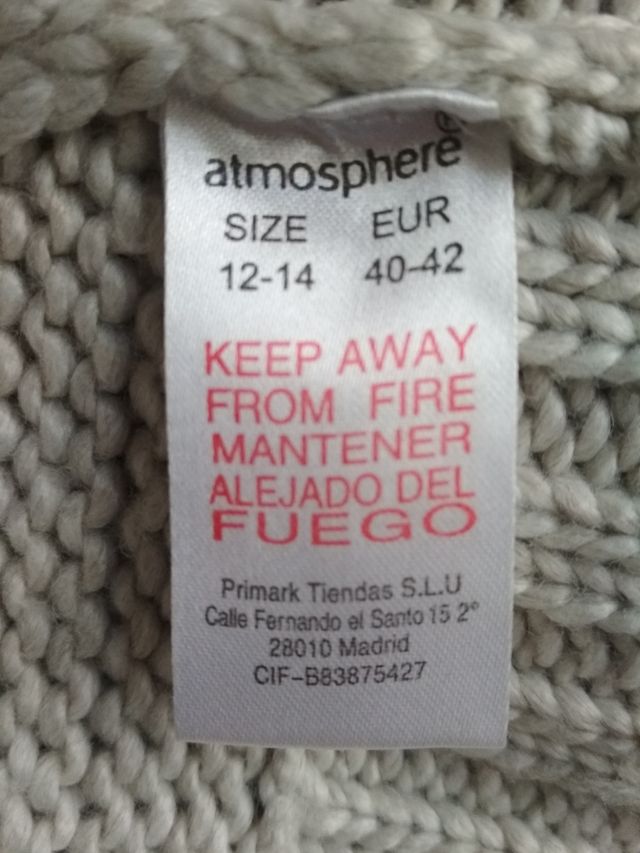 Cárdigan Atmosphere, M/L