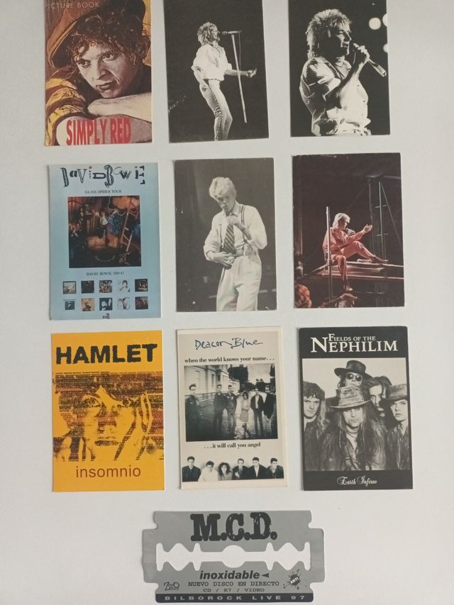 CARTOLINE POP E ROCK