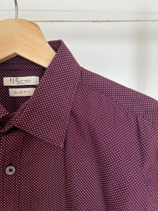 Camisa estampada hombre