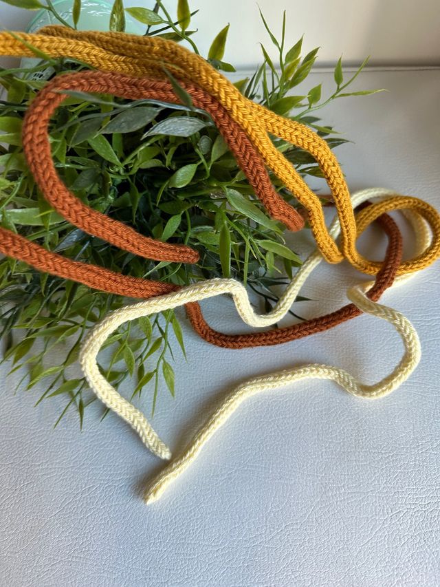 Lazos algodón trenzado