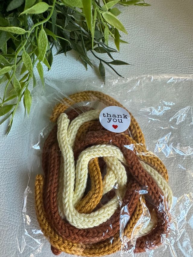 Lazos algodón trenzado