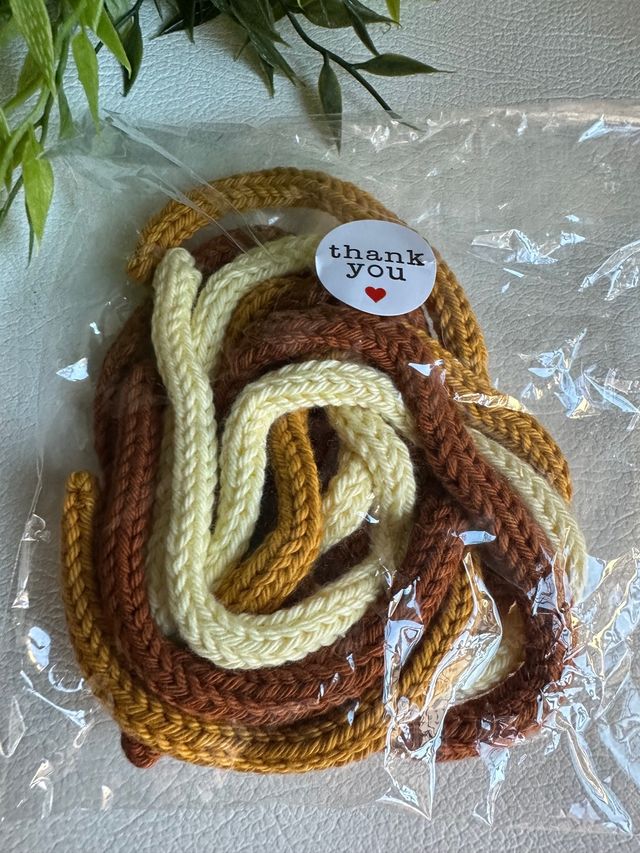 Lazos algodón trenzado