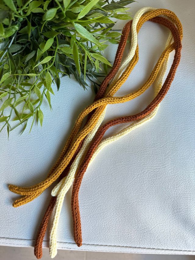 Lazos algodón trenzado